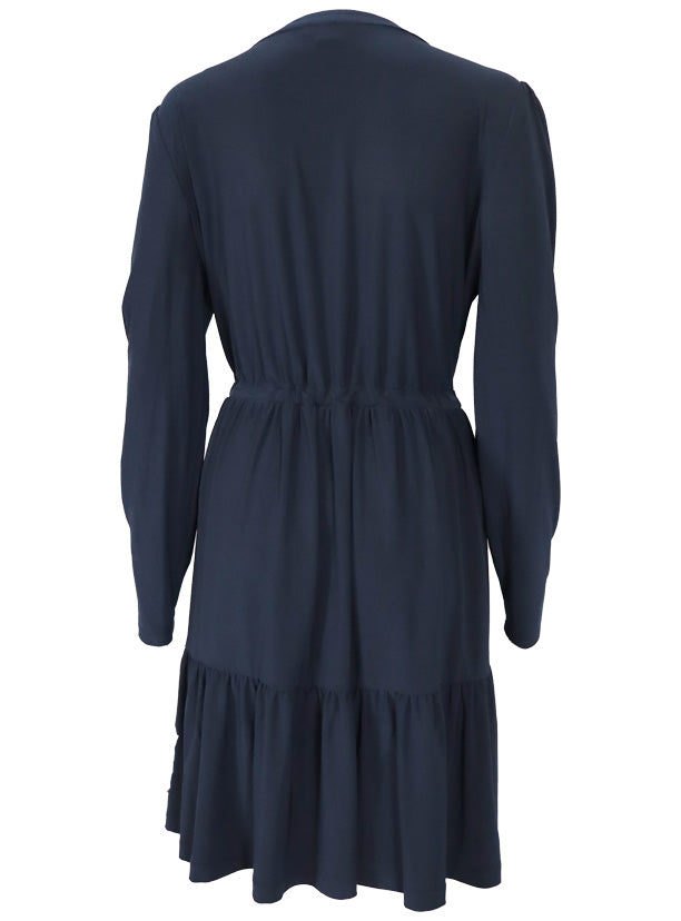 Tommy Hilfiger - Tiered Long-Sleeved Dress