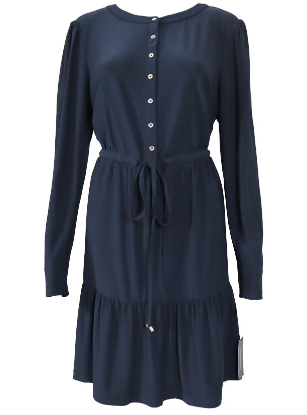 Tommy Hilfiger - Tiered Long-Sleeved Dress